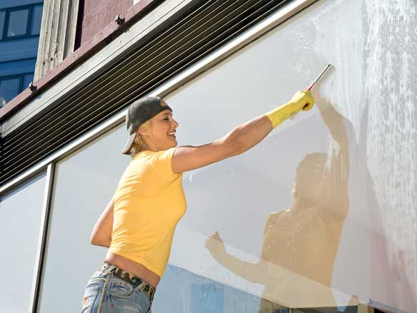 business window cleaning